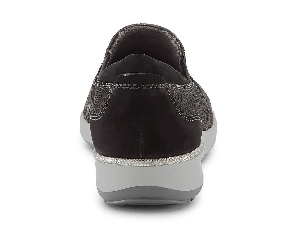 Black Snake Print Nubuck-ORLEANS 4
