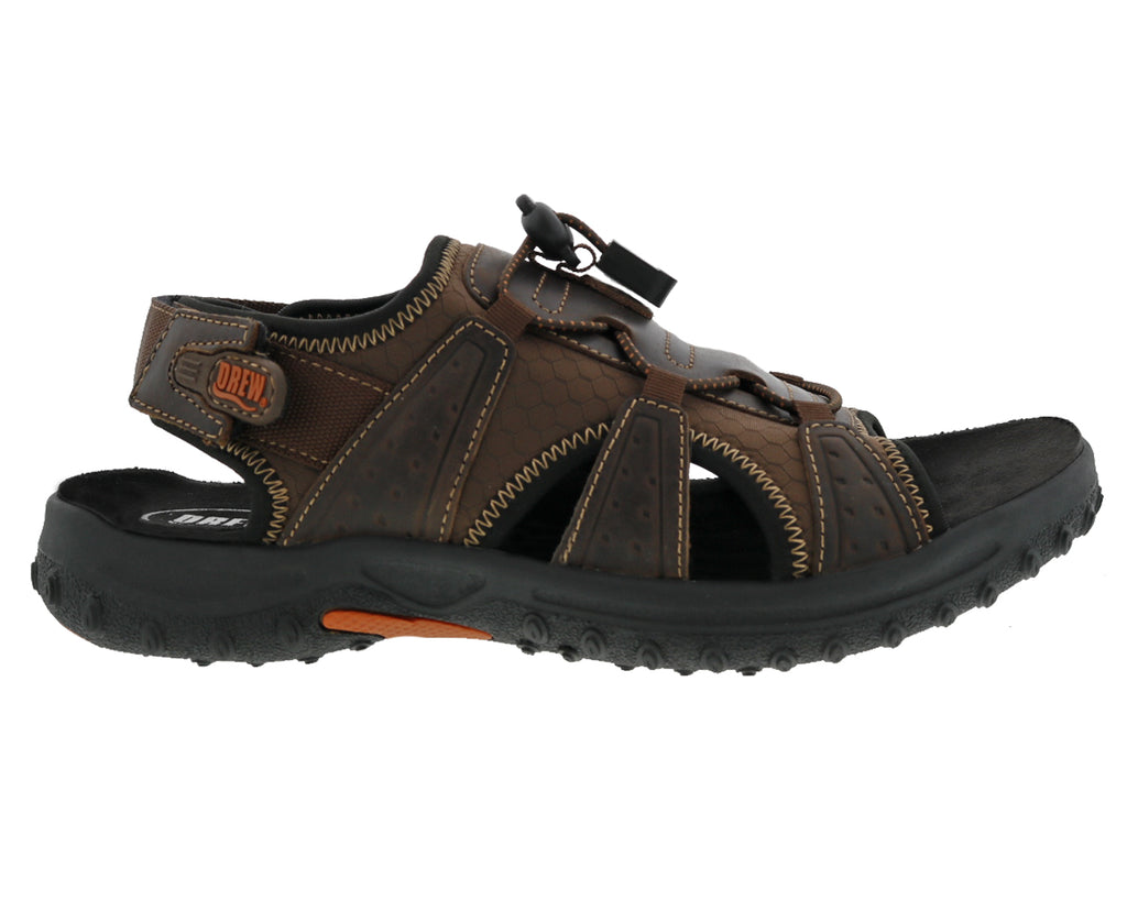Brown Leather Brown Stretch-WAVES 5