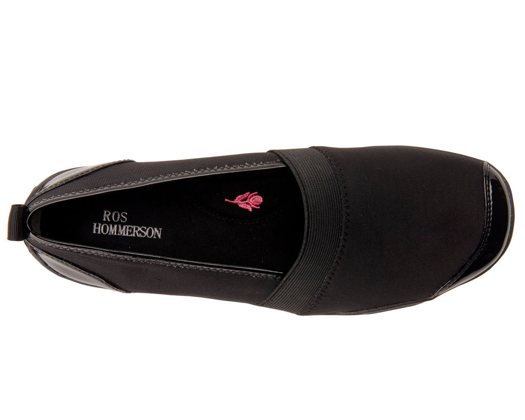 Black Stretch Patent Leather-CAROL 4