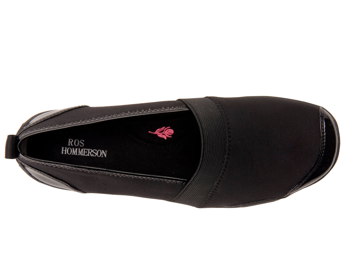 Black Stretch Patent Leather-CAROL 4