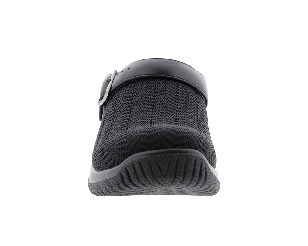 Black Wavy Stretch Fabric Leather-SAVANNAH 5