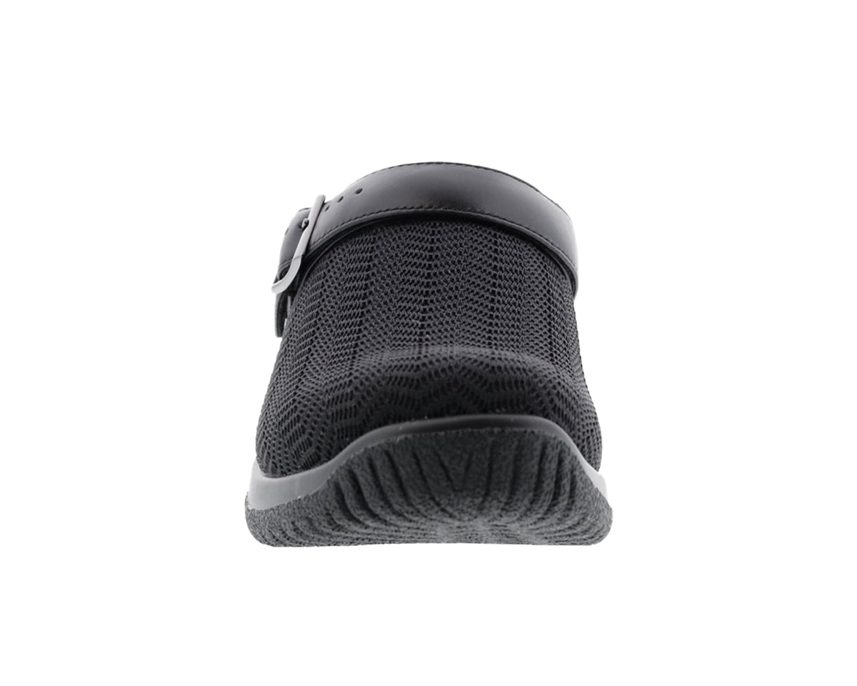 Black Wavy Stretch Fabric Leather-SAVANNAH 5