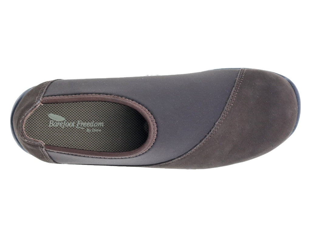 Brown Leather Brown Stretch-Amora 5