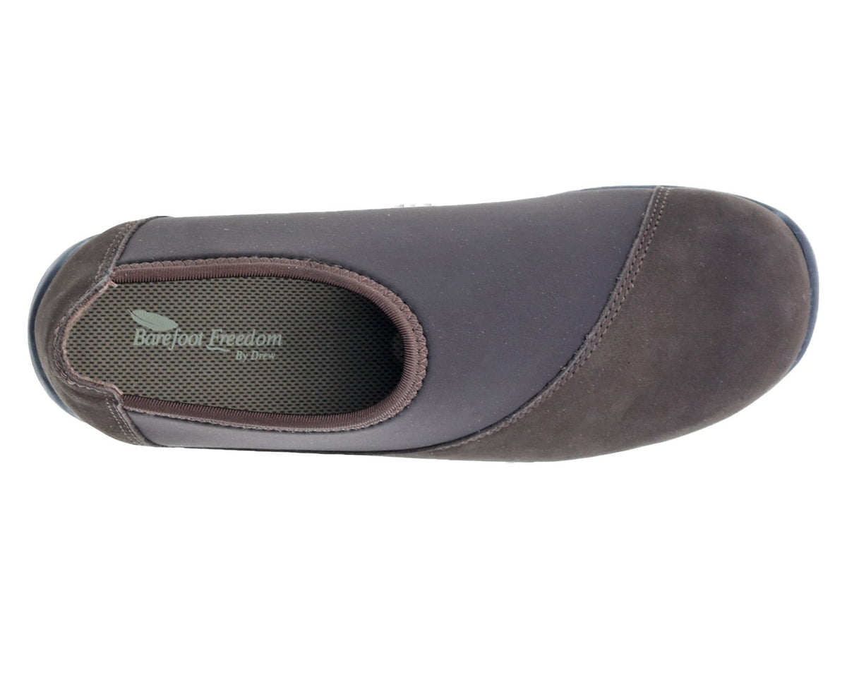 Brown Leather Brown Stretch-Amora 5
