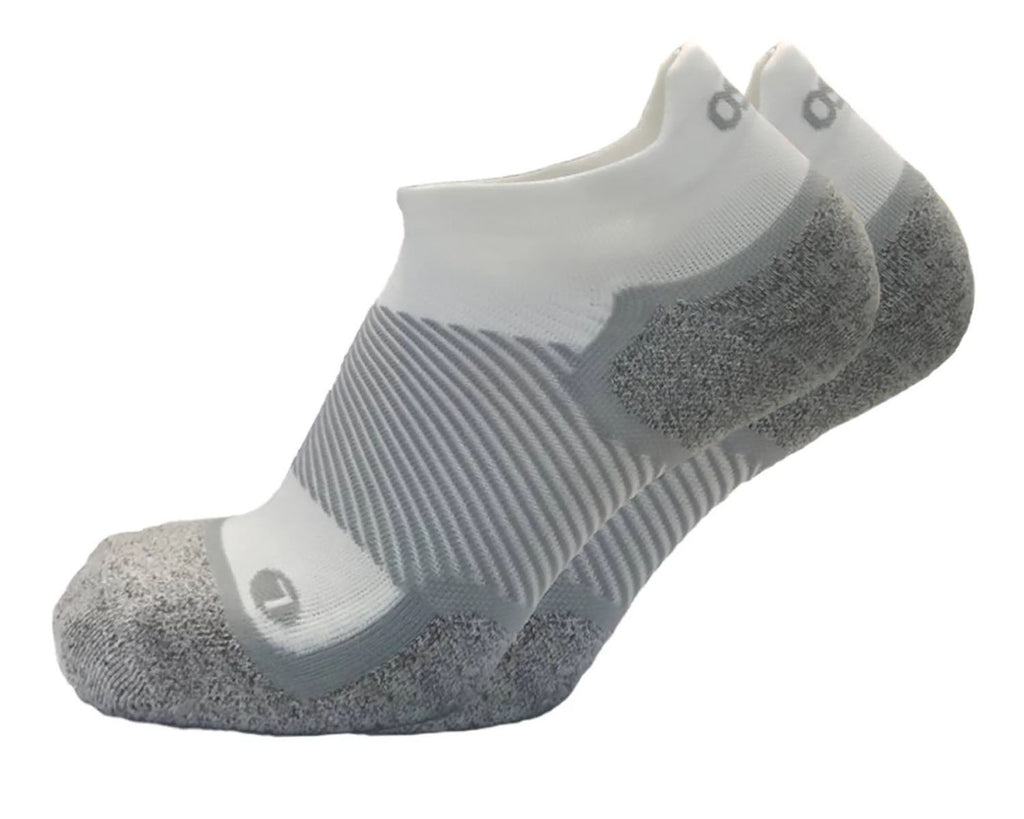 White-OS1st WP4 WIDE Wellness Performance Sock - No Show 1