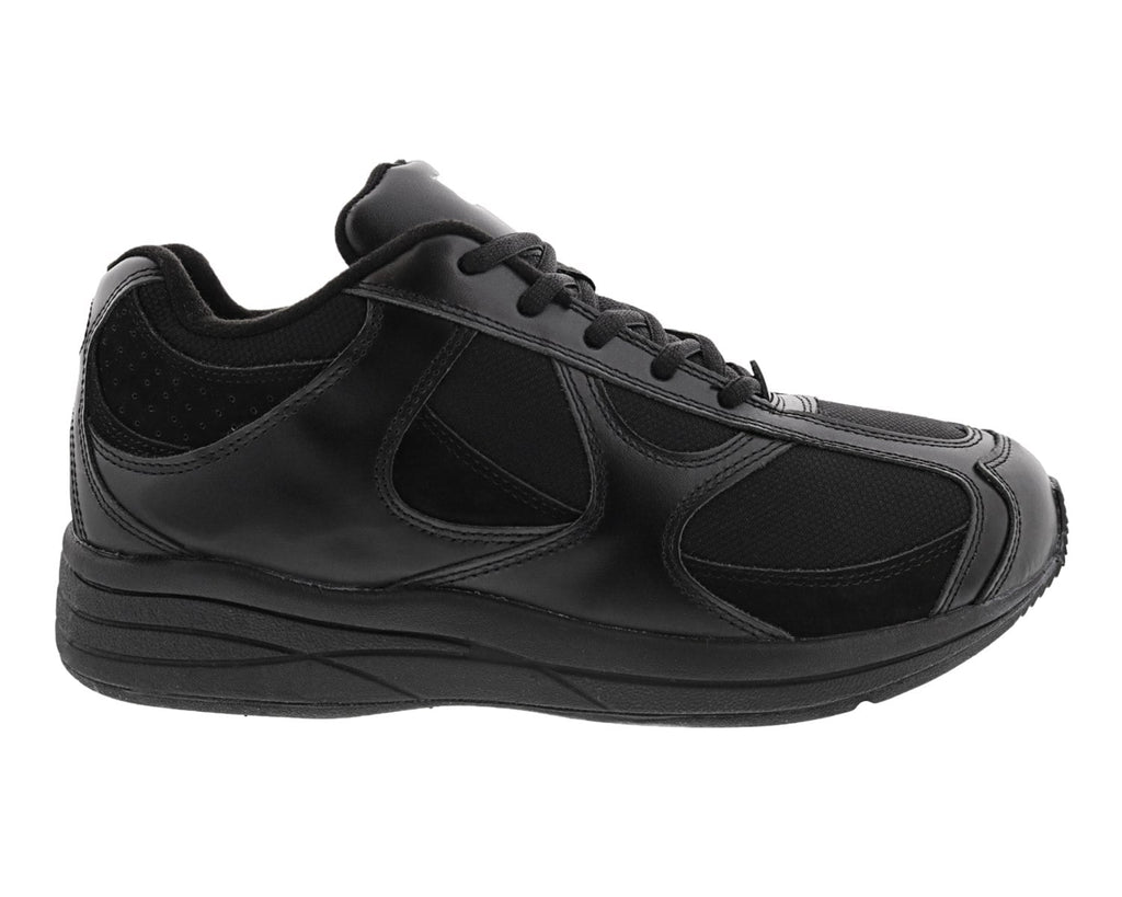 Black Leather Black Mesh-SURGE for Men 4