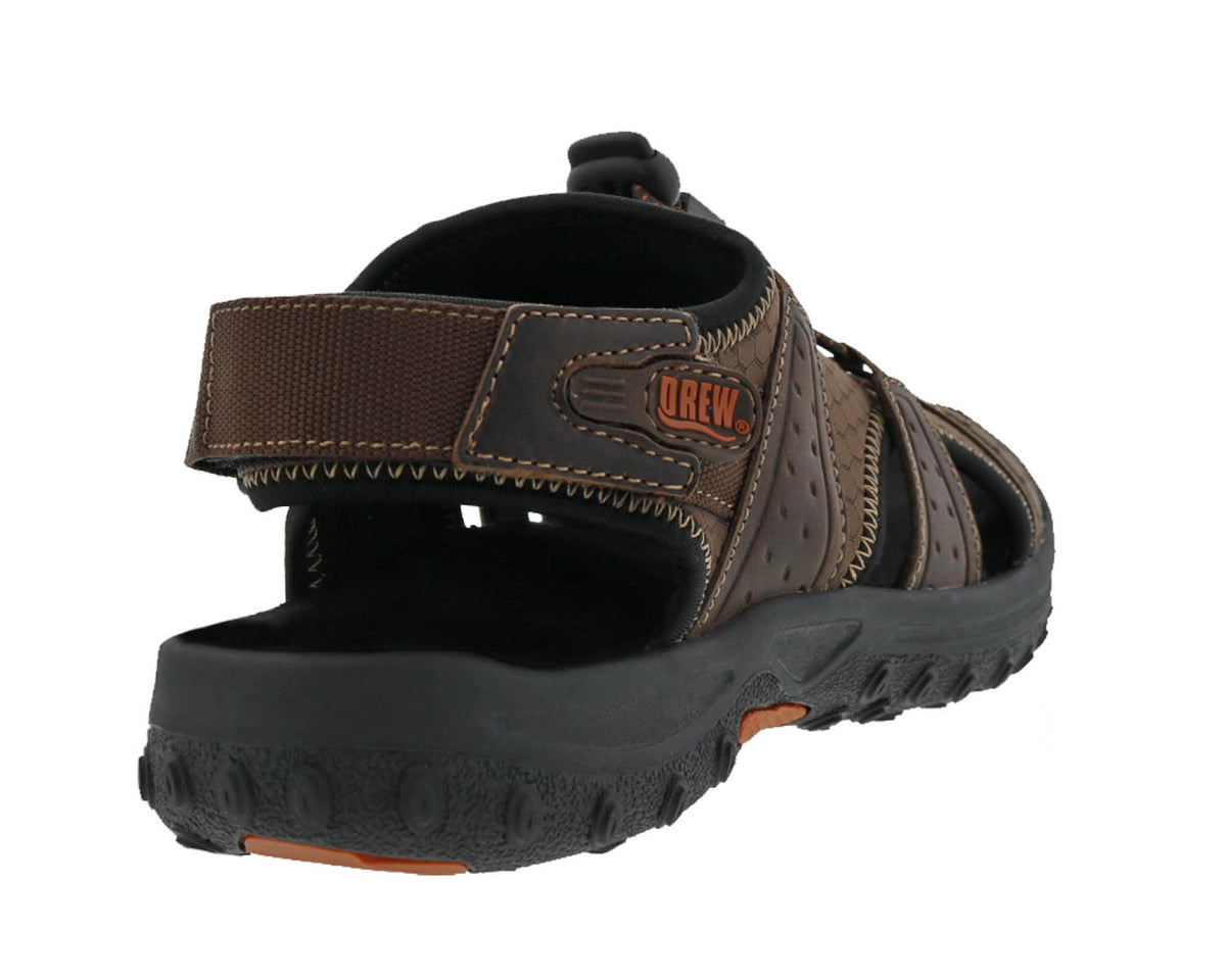 Brown Leather Brown Stretch-WAVES 6