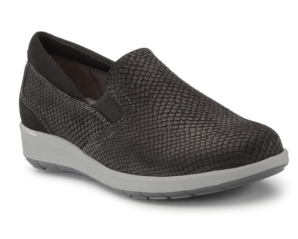 Black Snake Print Nubuck-ORLEANS 1
