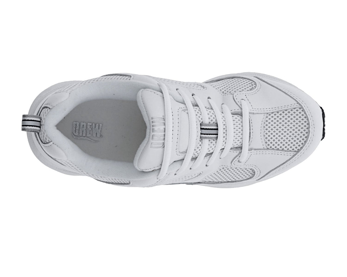 White Leather White Mesh-FLASH II 4