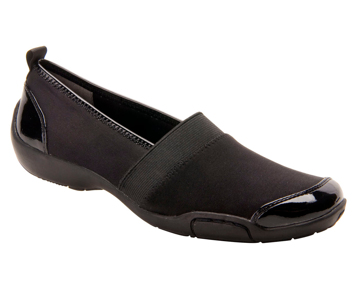 Black Stretch Patent Leather-CAROL 1 Main image
