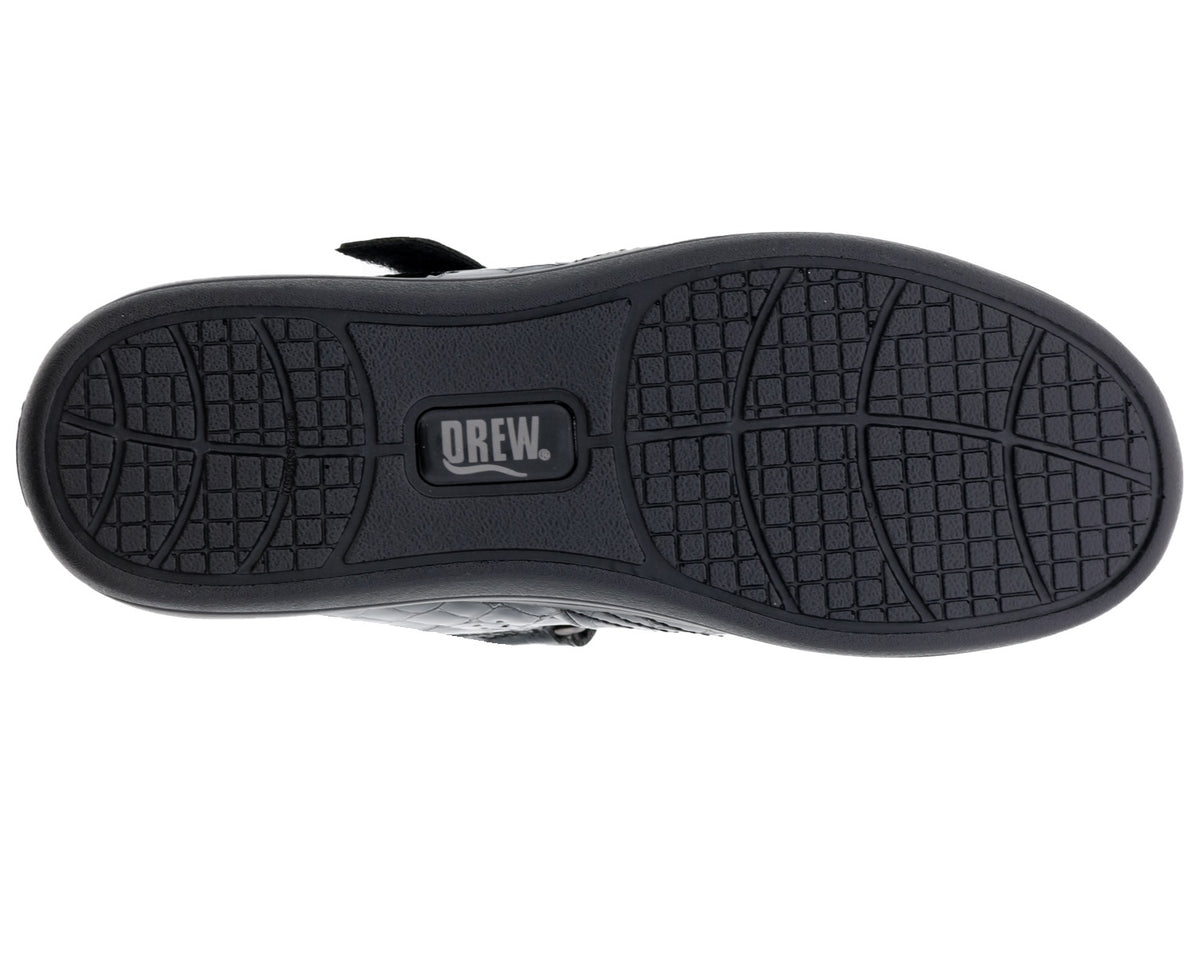 Black Croc Patent Leather-Rose 6