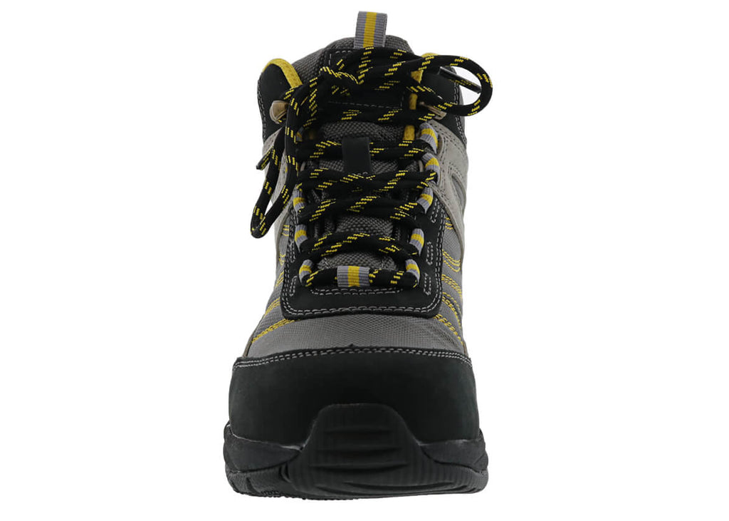 Black Grey Nubuck Leather-GLACIER 5