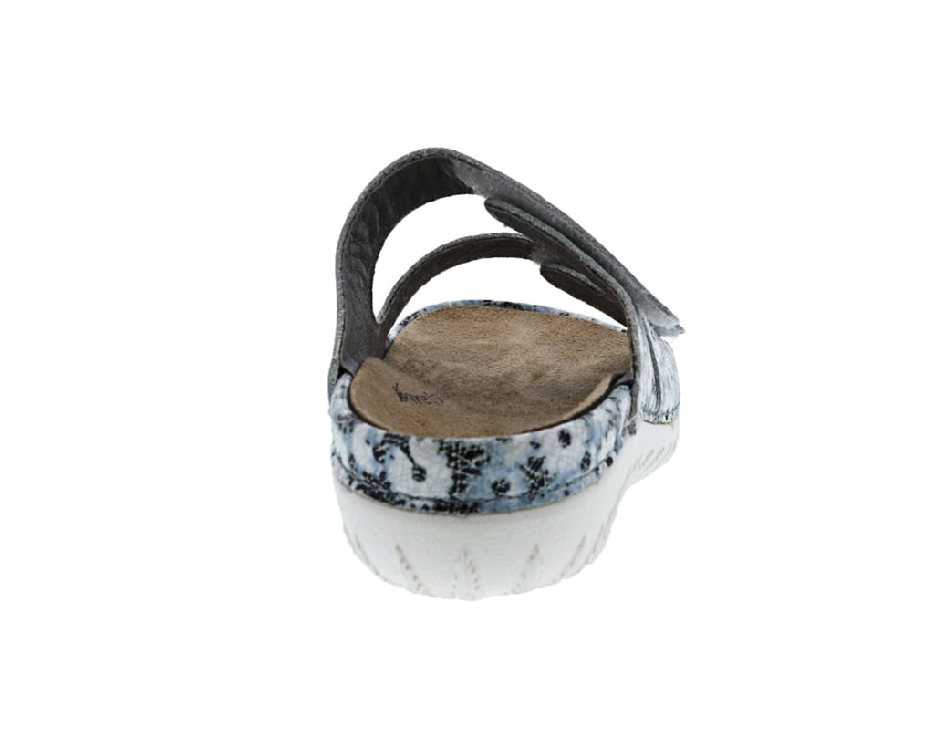 Blue Floral Leather-CRUIZE 5