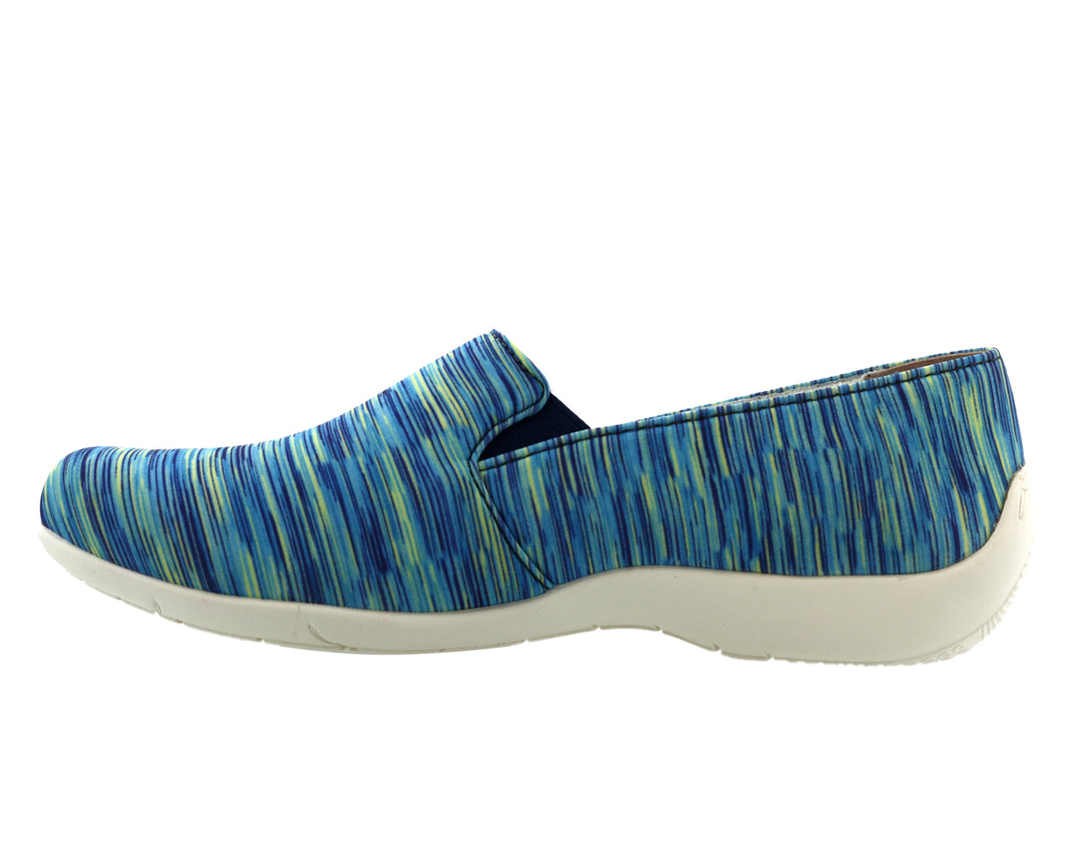 Blue Multi Stretch Fabric-CARMELA 6