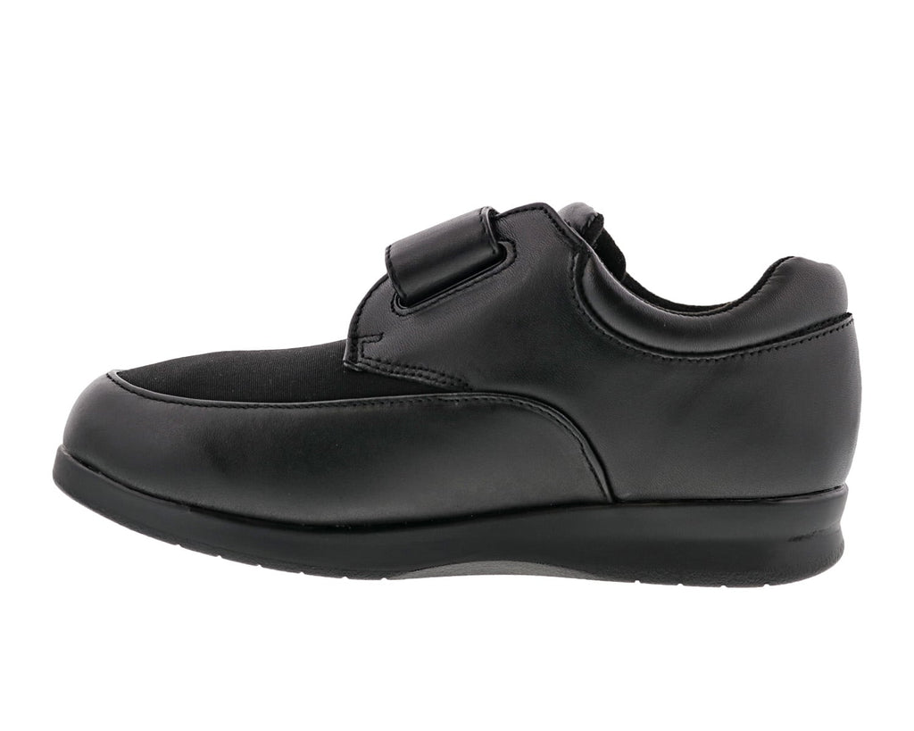 Black Leather Black Stretch-QUEST 7
