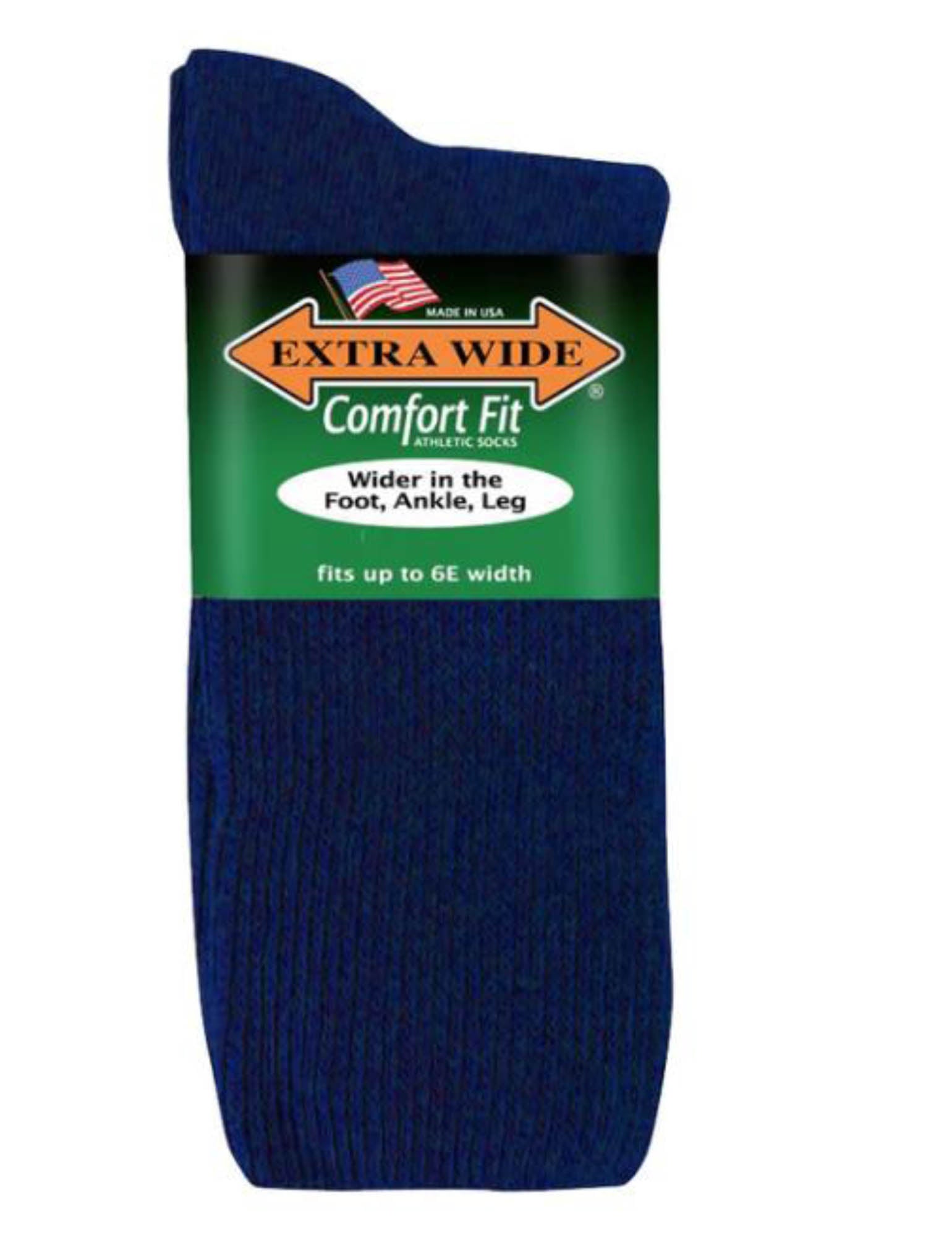 EXTRA WIDE ATHLETIC CREW SOCK Secondary image