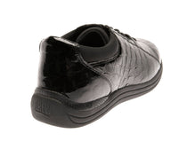 Black Croc Patent Leather-TULIP 5