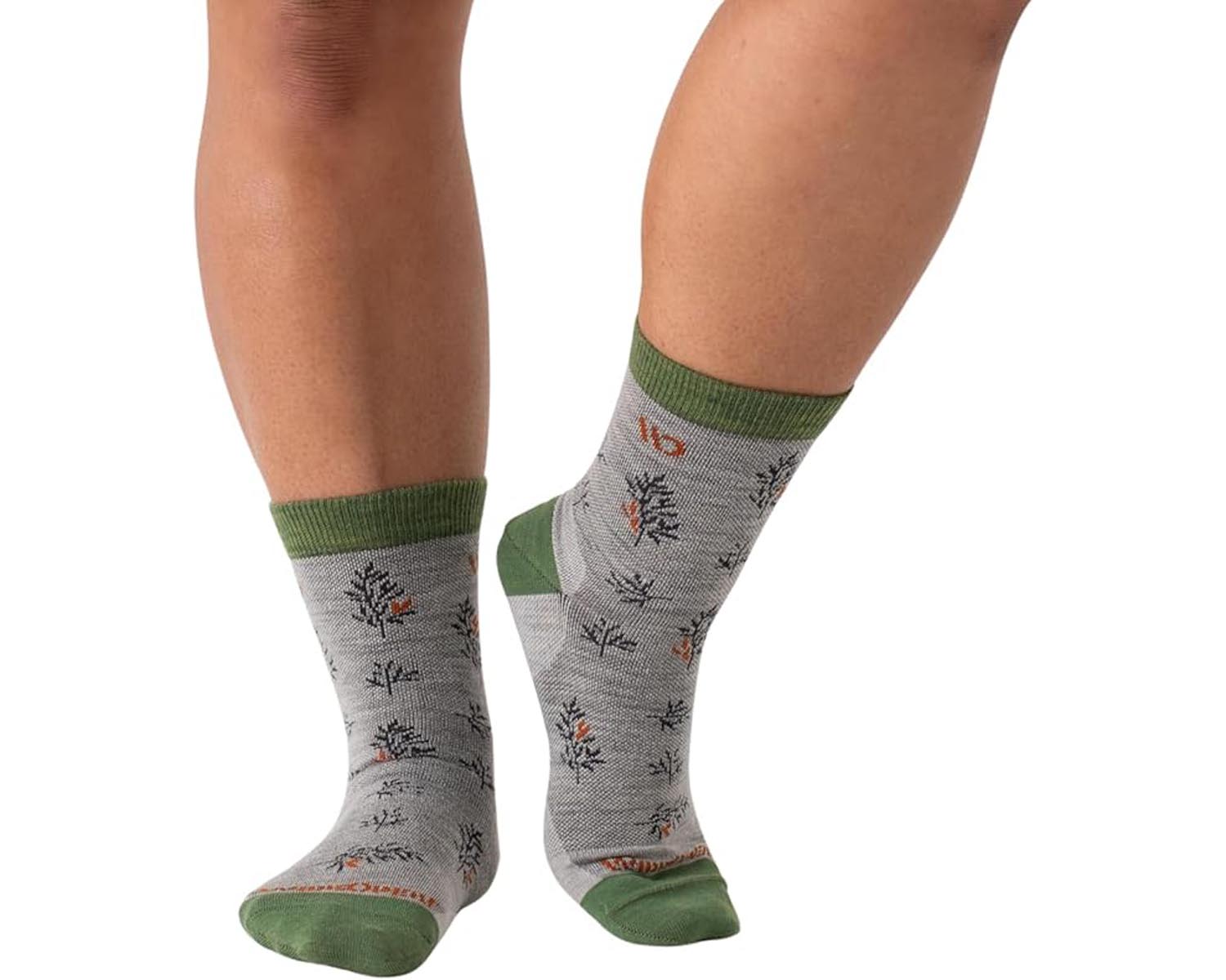 Women's Foliage Lightweight Micro Crew Sock Secondary image
