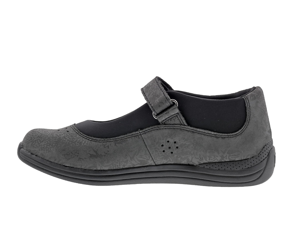Black Metallic Foil Leather-ROSE 5