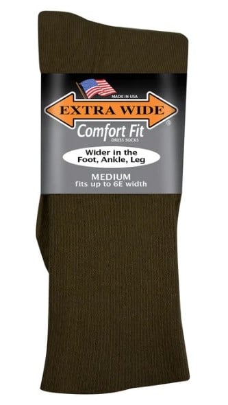 EXTRA WIDE DRESS SOCK Secondary image
