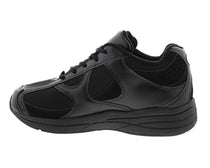 Black Leather Black Mesh-SURGE for Men 5