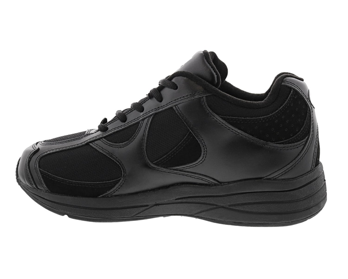 Black Leather Black Mesh-SURGE for Men 5