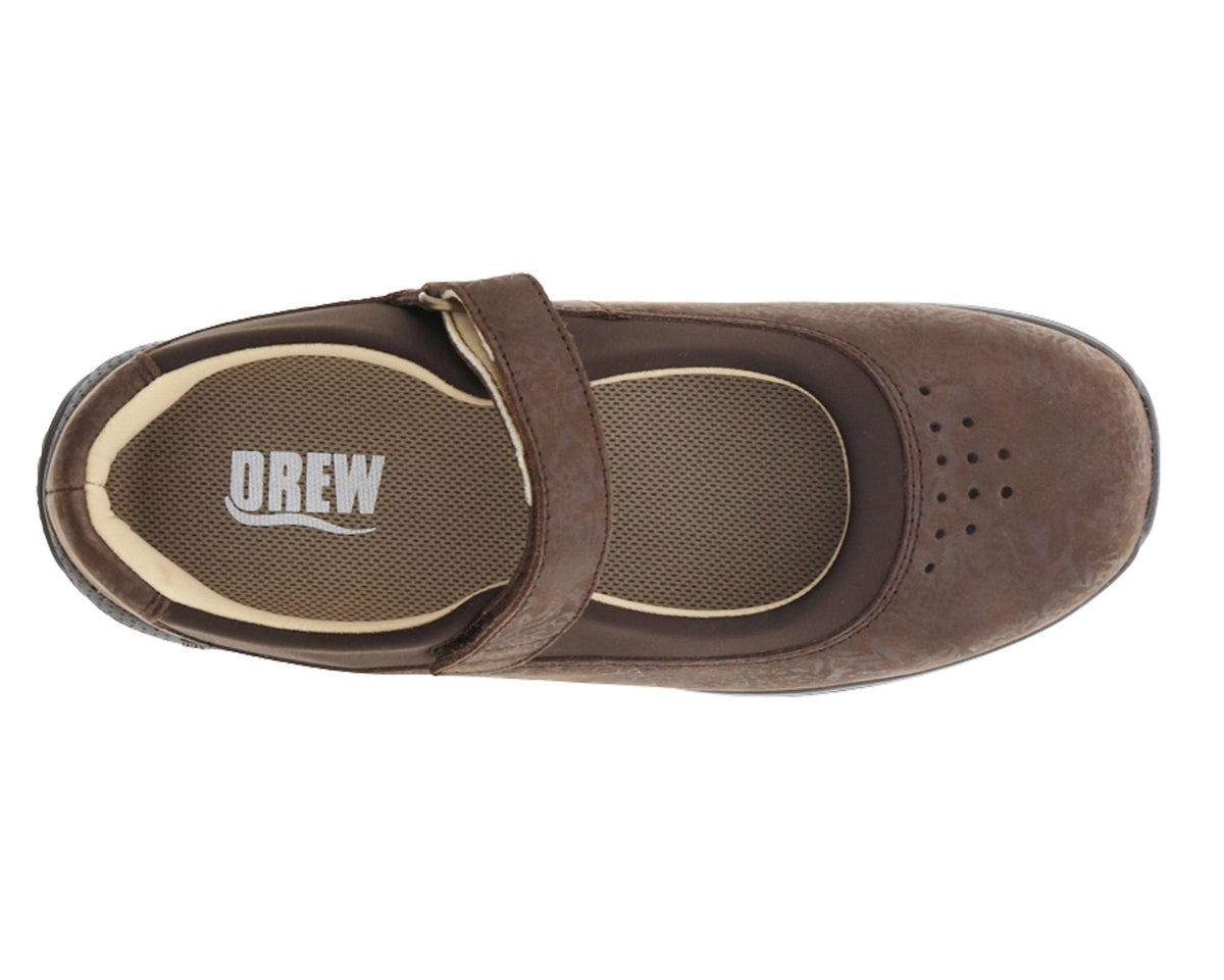 Brown Metallic Foil Leather-ROSE 4