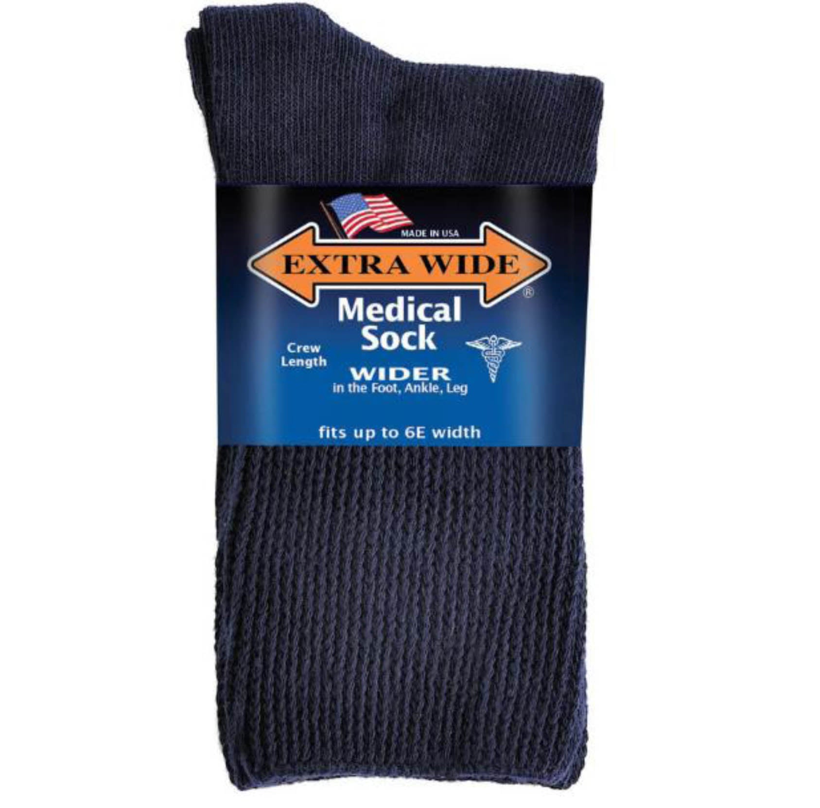 EXTRA WIDE MEDICAL CREW SOCK Secondary image