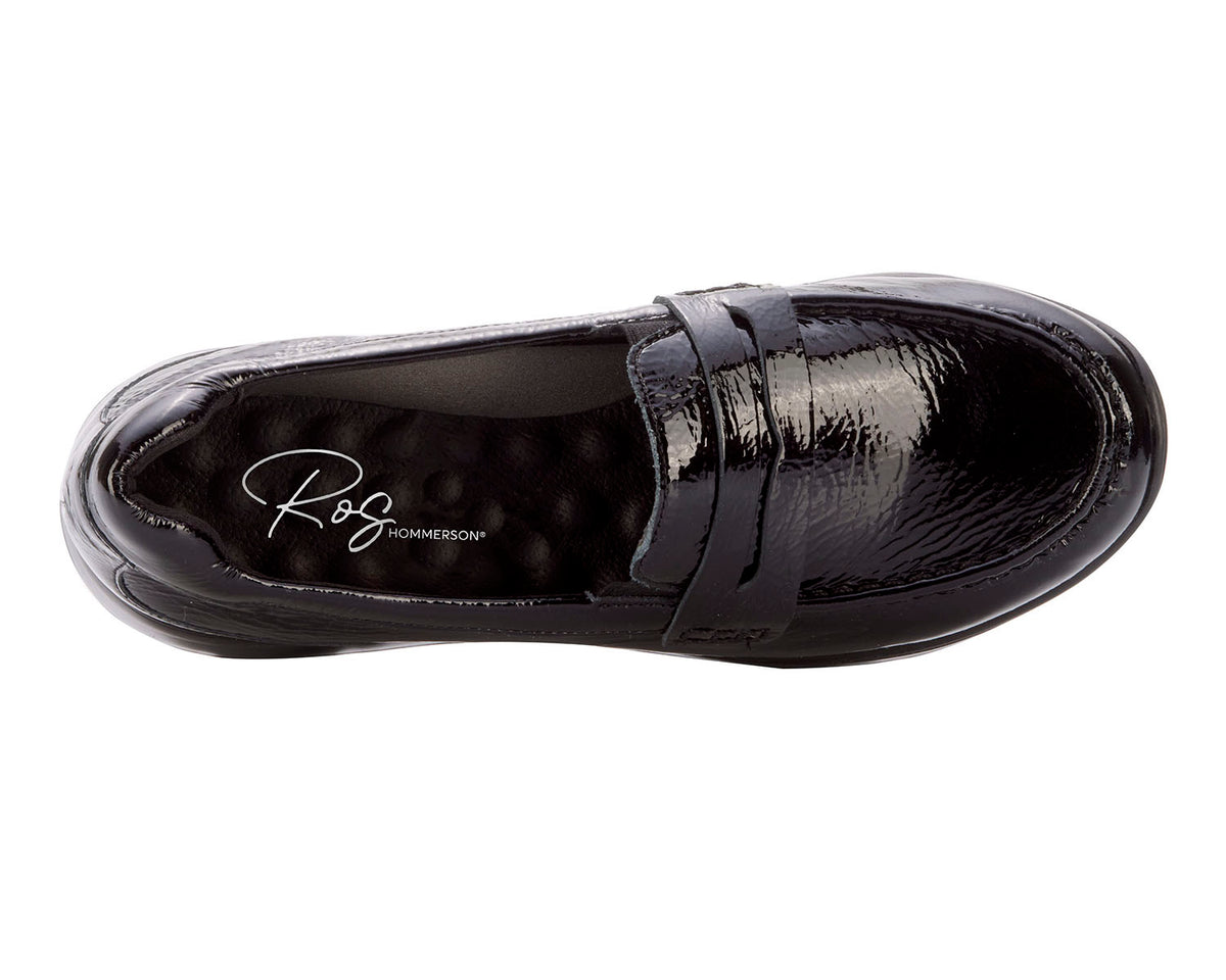 Black Crinkle Patent-DANNON 4