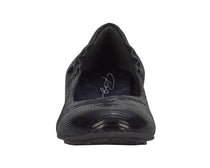 Black Patent Lizard Print Leather-TESS 5