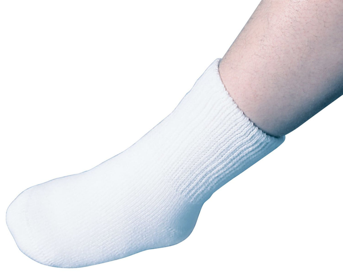 White-SEAMLESS OVERSIZED SOCKS 1 Main image