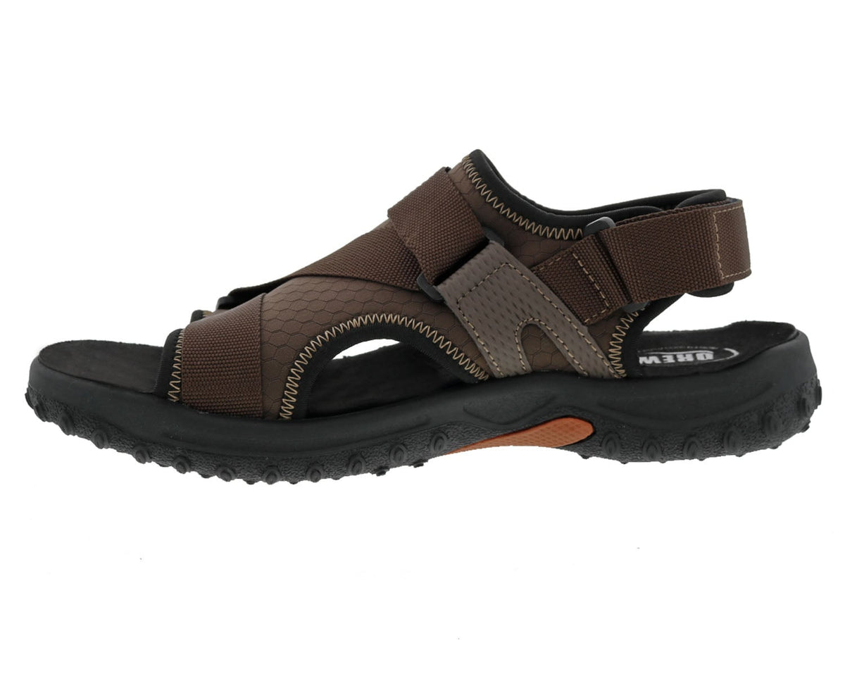 Brown Leather Brown Stretch-WANDER 5