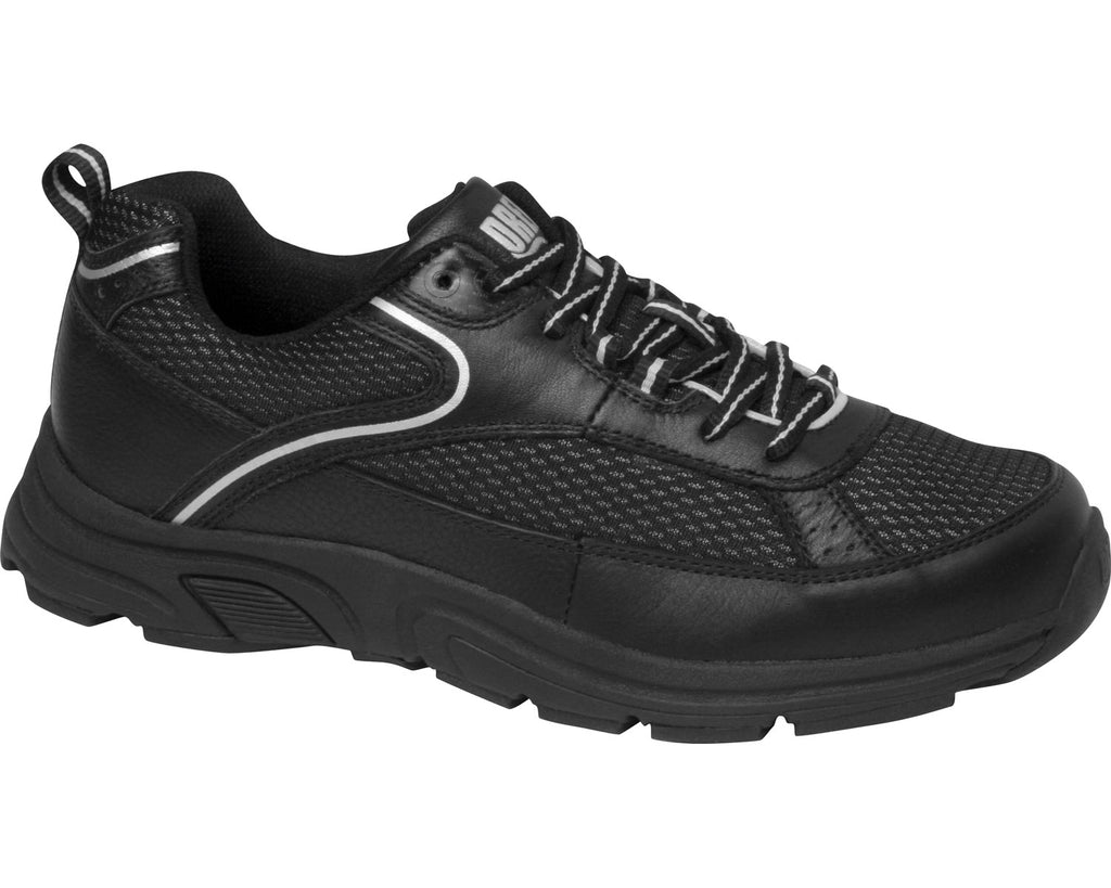 Black Silver Leather Mesh-ATHENA 1