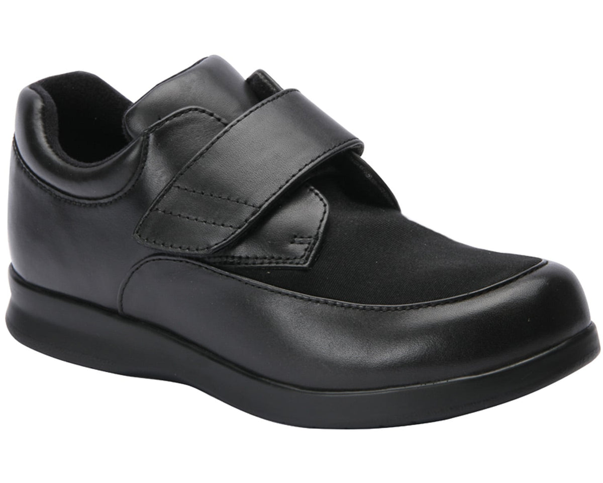 Black Leather Black Stretch-QUEST 1 Main image