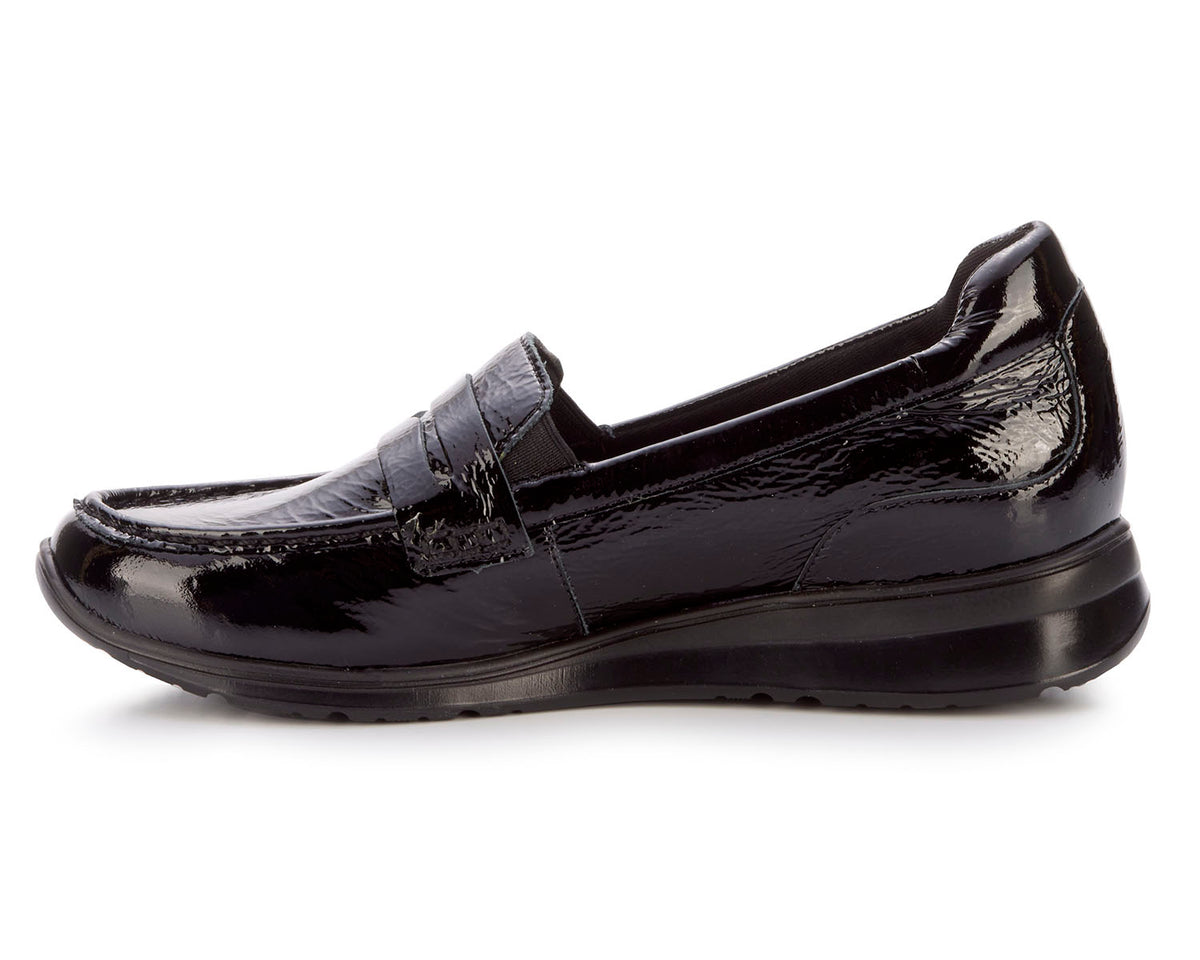 Black Crinkle Patent-DANNON 5
