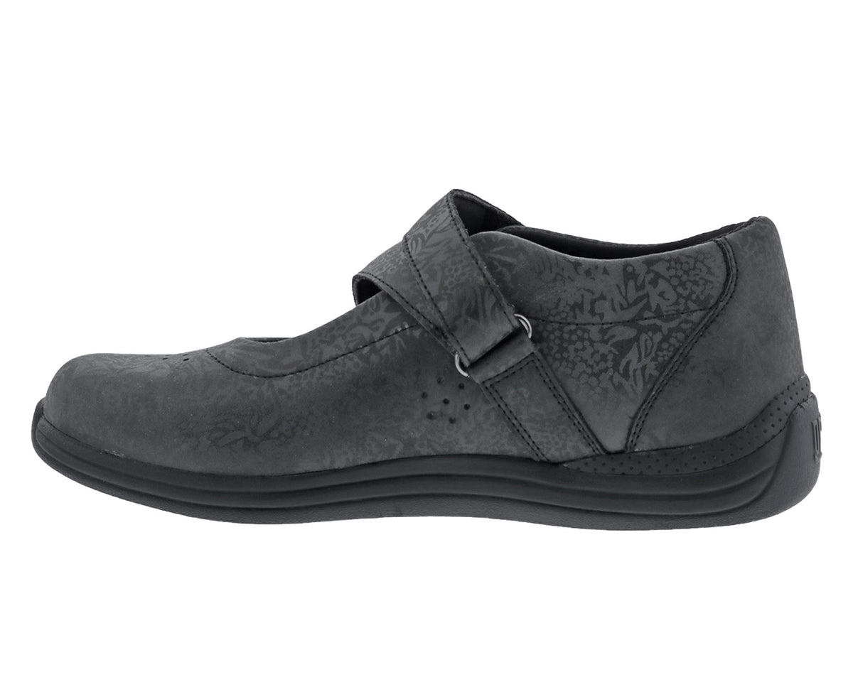 Black Metallic Foil Leather-Orchid 5