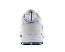 White Blue Leather Mesh-ATHENA 6