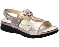 Pewter Bronze Leather-Alana 1