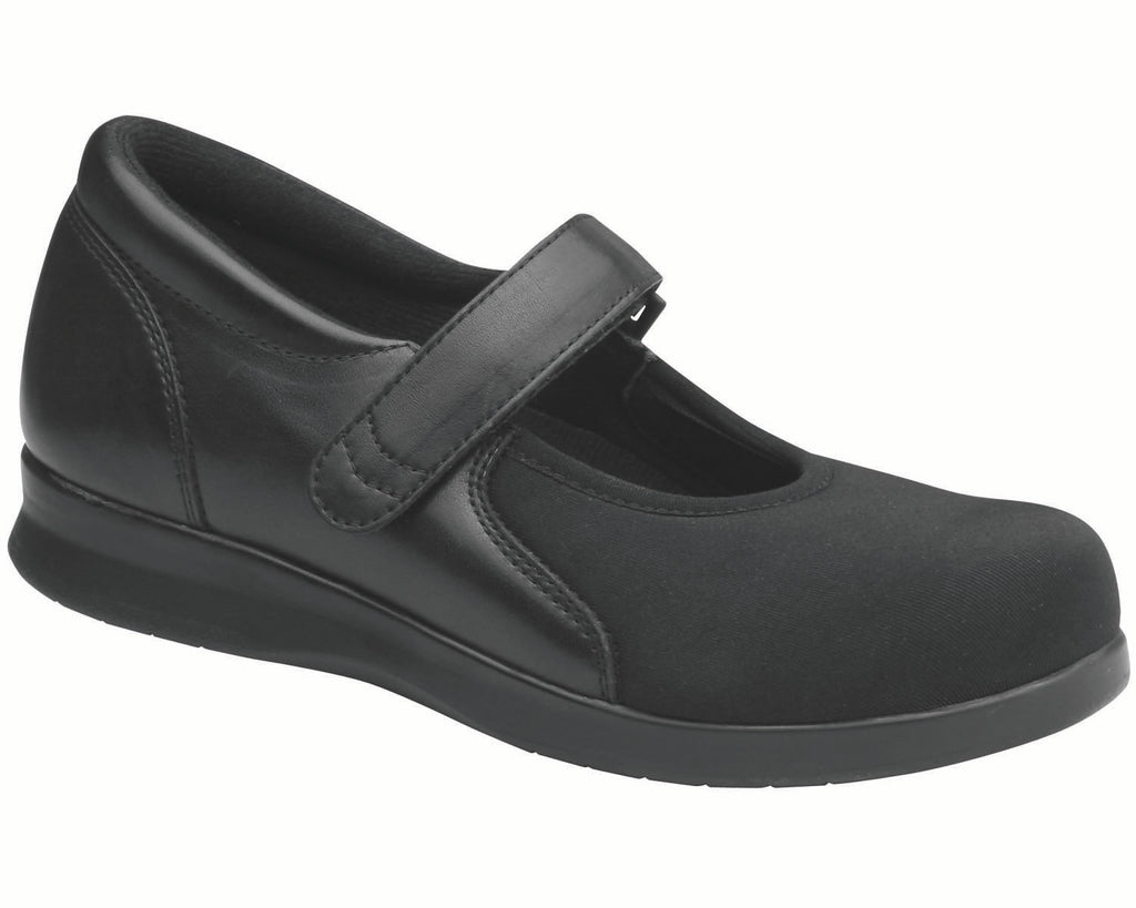 Black Leather Black Stretch-BLOOM II 1