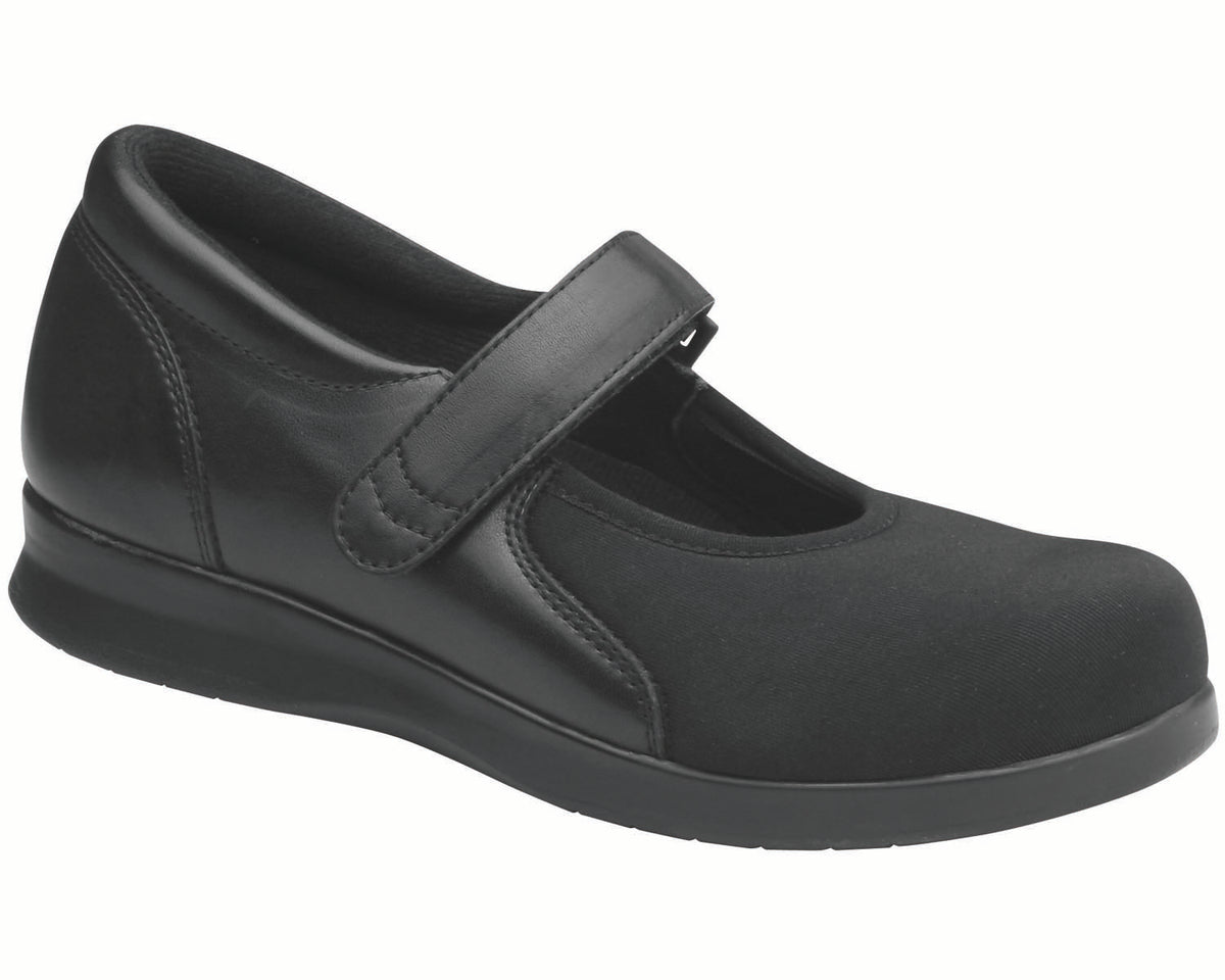 Black Leather Black Stretch-BLOOM II 1