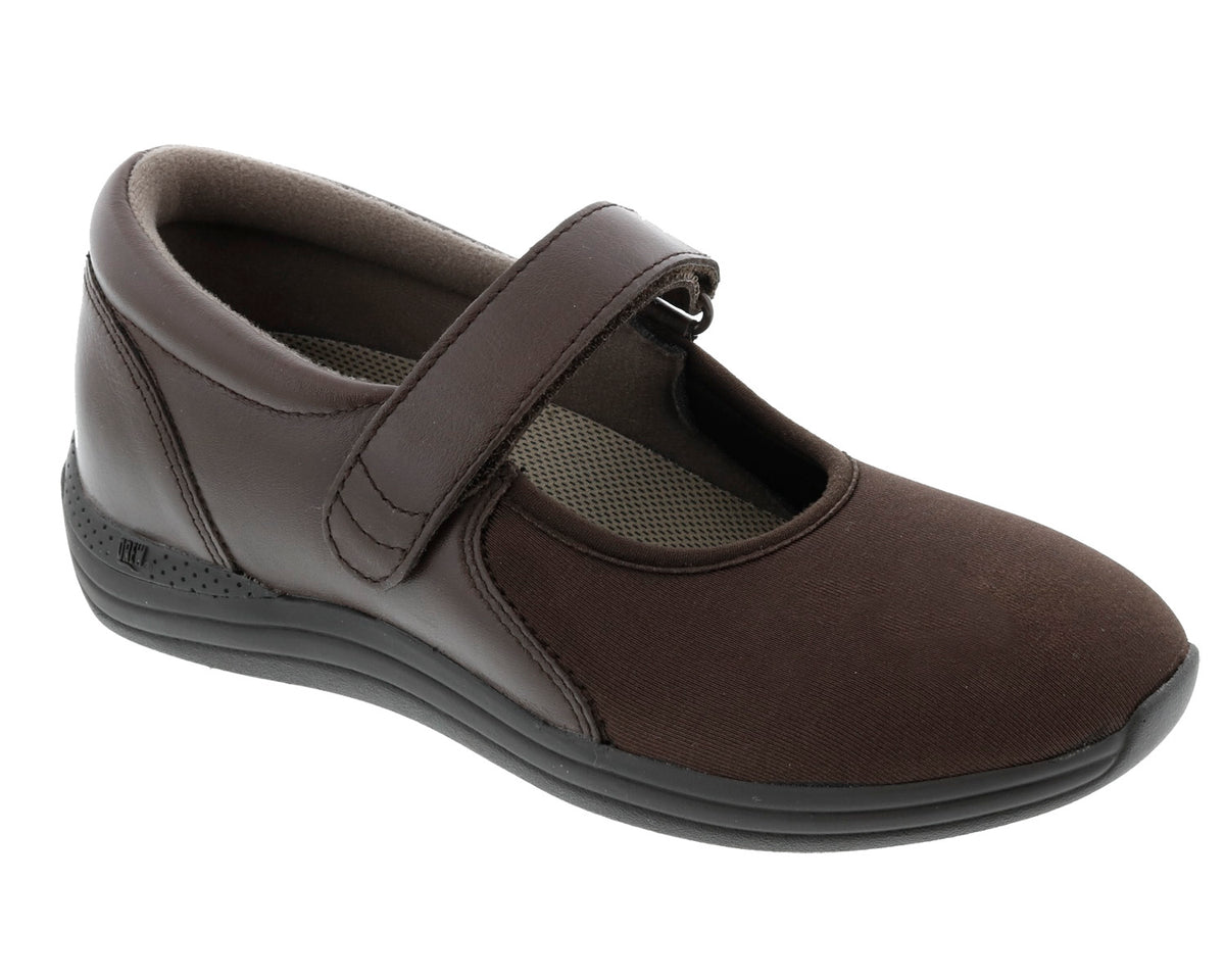 Brown Leather Brown Stretch-MAGNOLIA 1