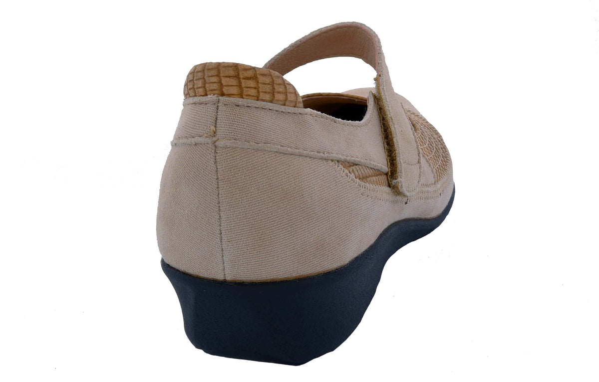 Taupe Microdot Leather-GENOA 5
