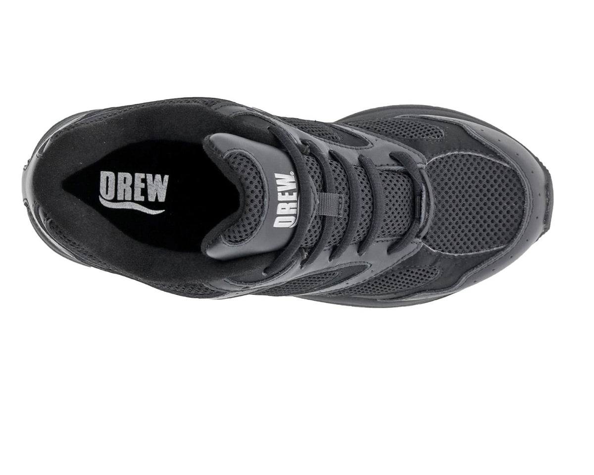 Black Leather Mesh-FLARE 7