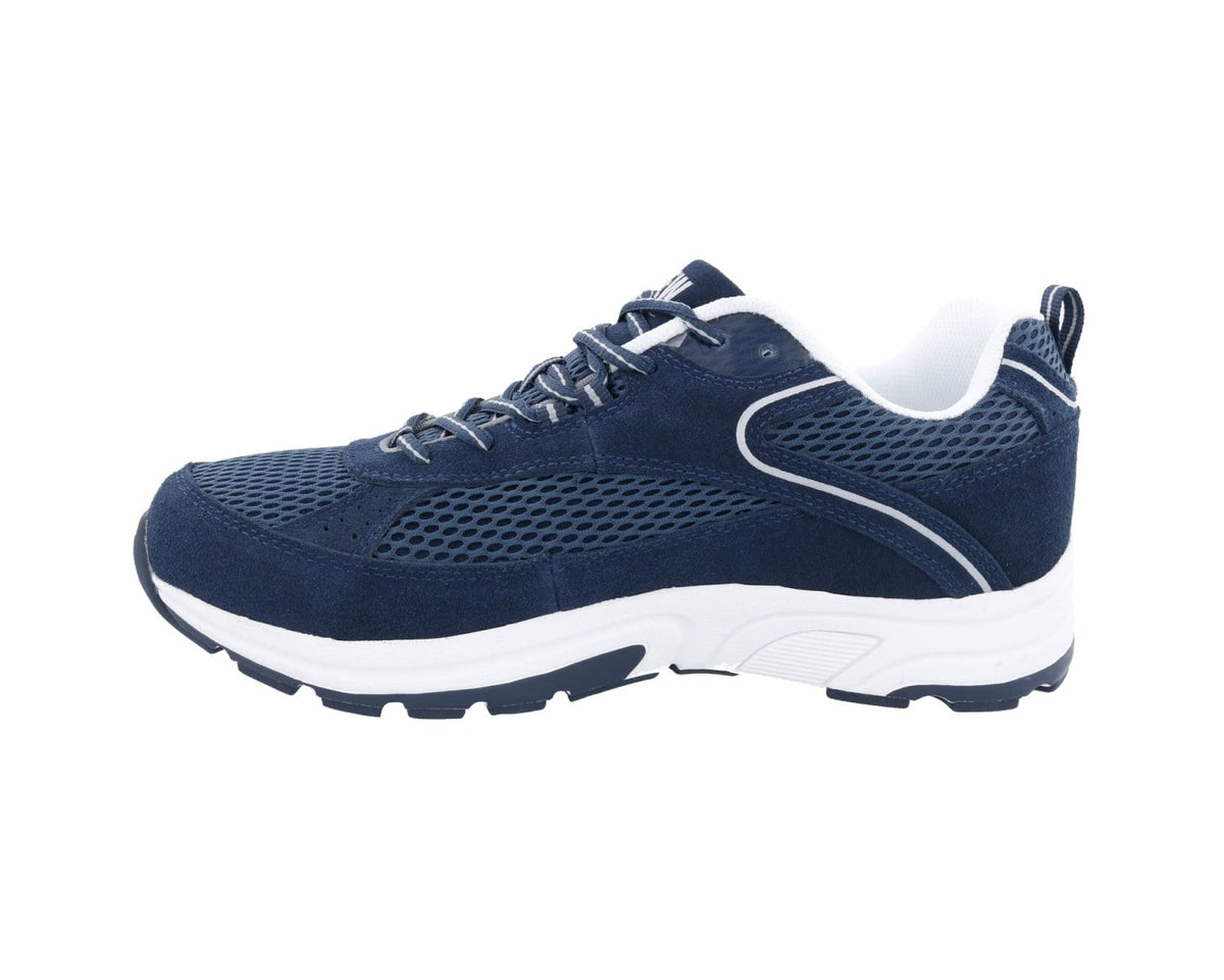 Navy Suede Mesh-AARON 5