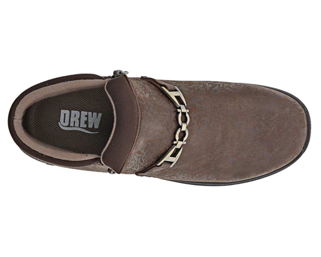 Brown Metallic Foil Leather-BLOSSOM 5