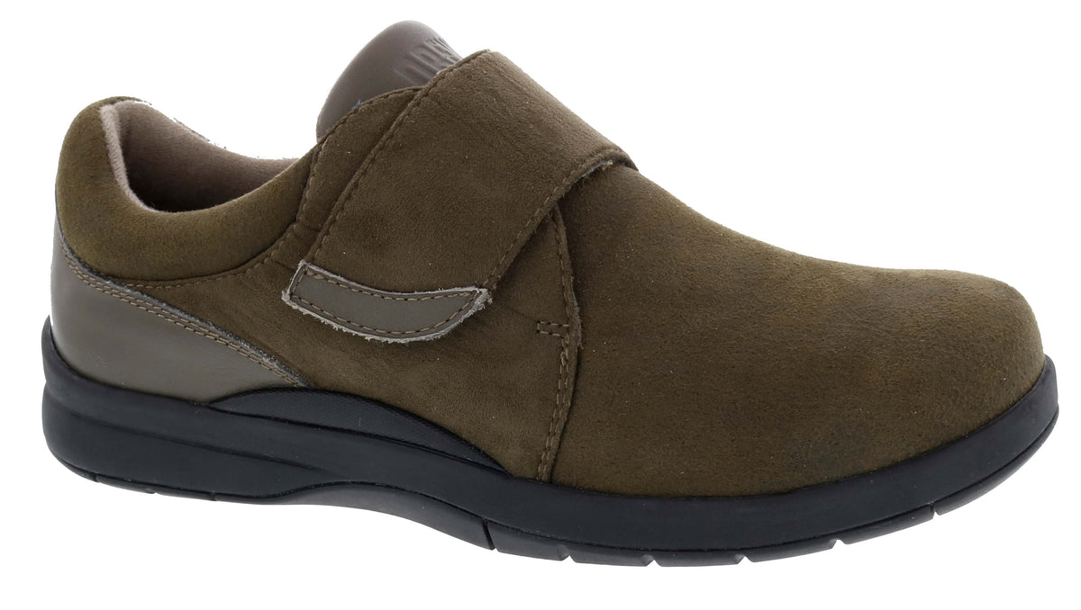 Olive Stretch Leather-MOONWALK 1