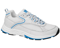 White Blue Leather Mesh-ATHENA 1