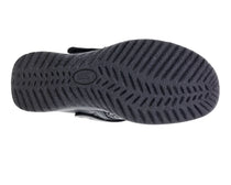 Black Animal Print Stretch Black Leather-SAVANNAH 6