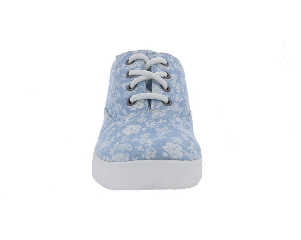 Blue Floral Canvas-SUNSTONE 5