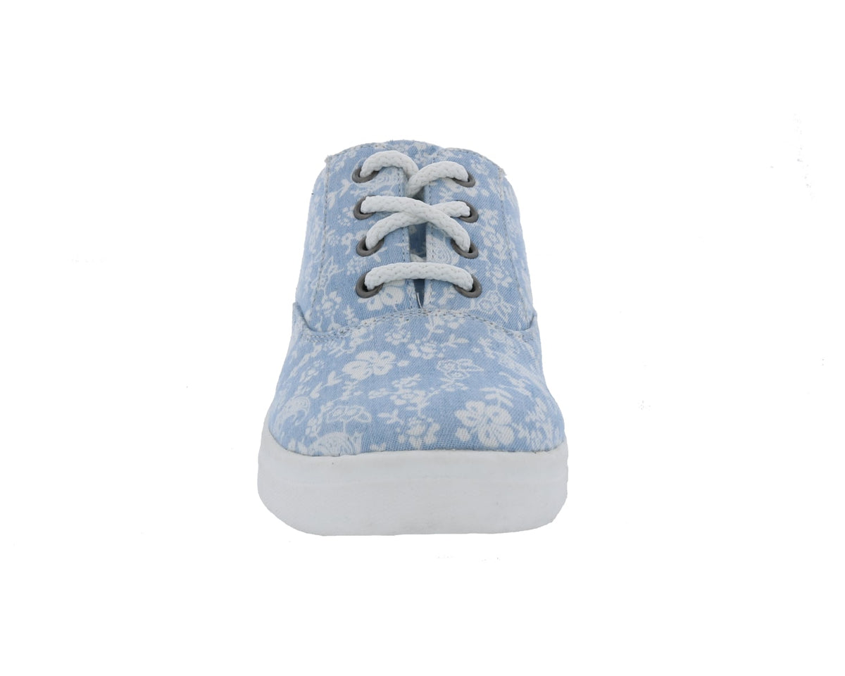 Blue Floral Canvas-SUNSTONE 5
